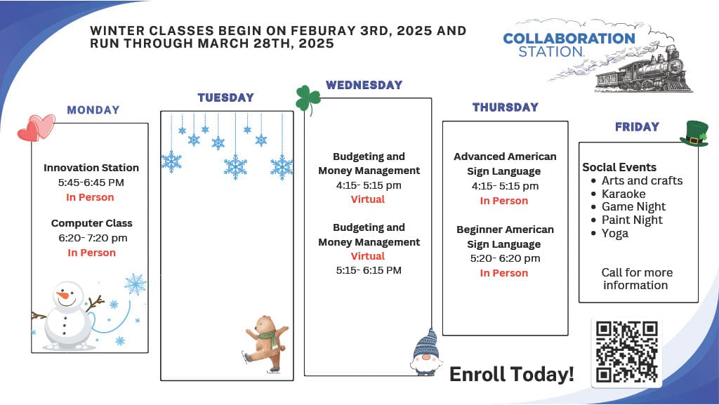 Winter Schedule