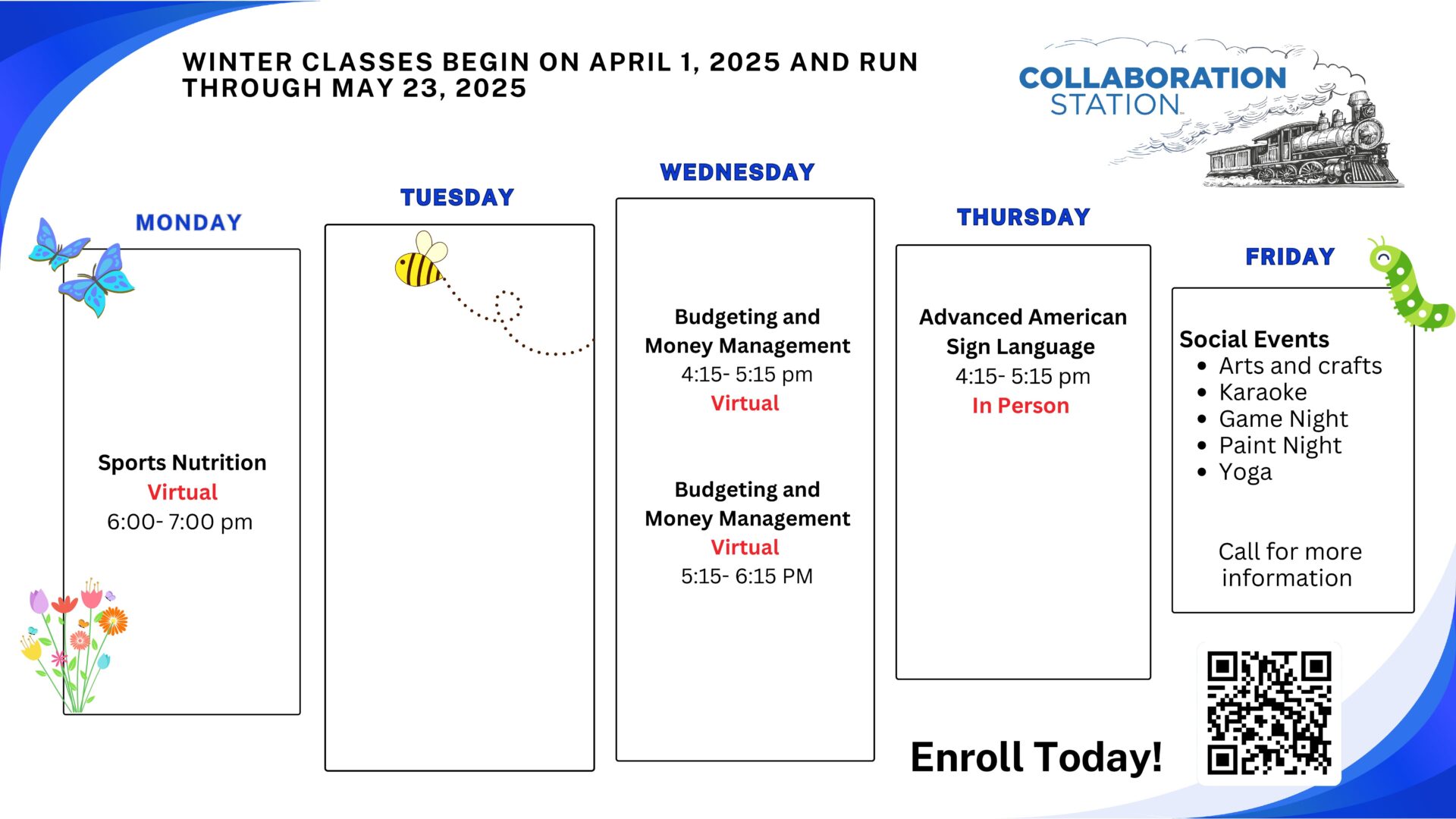 _Spring Schedule 25